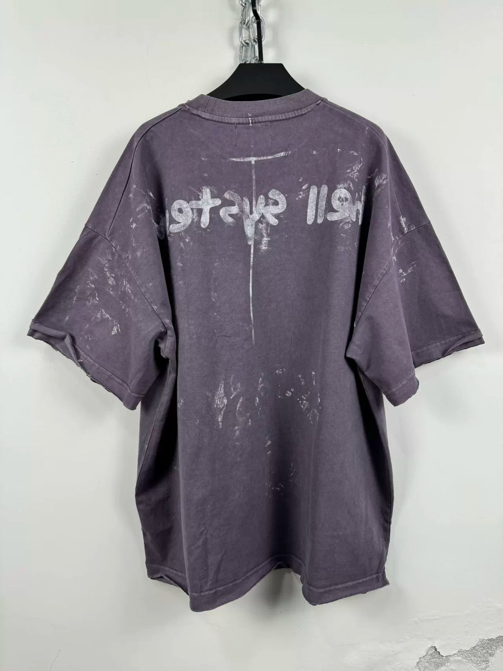 Dirty Metal Spray Tee  OR0312