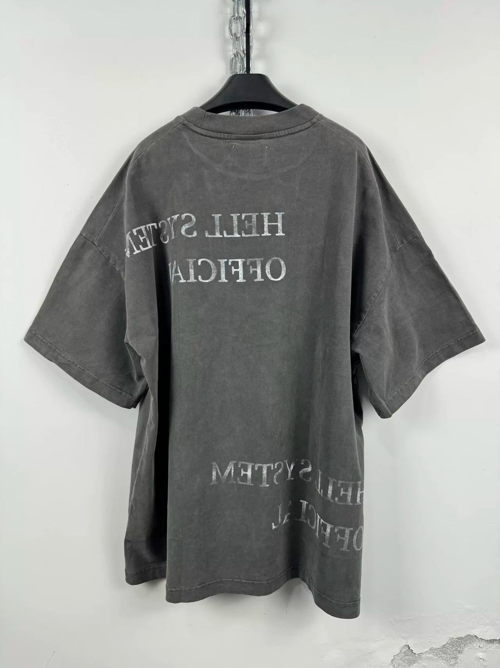 Dirty Printed Short Sleeve Tee  OR0318