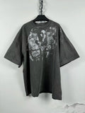 Dirty Printed Short Sleeve Tee  OR0318