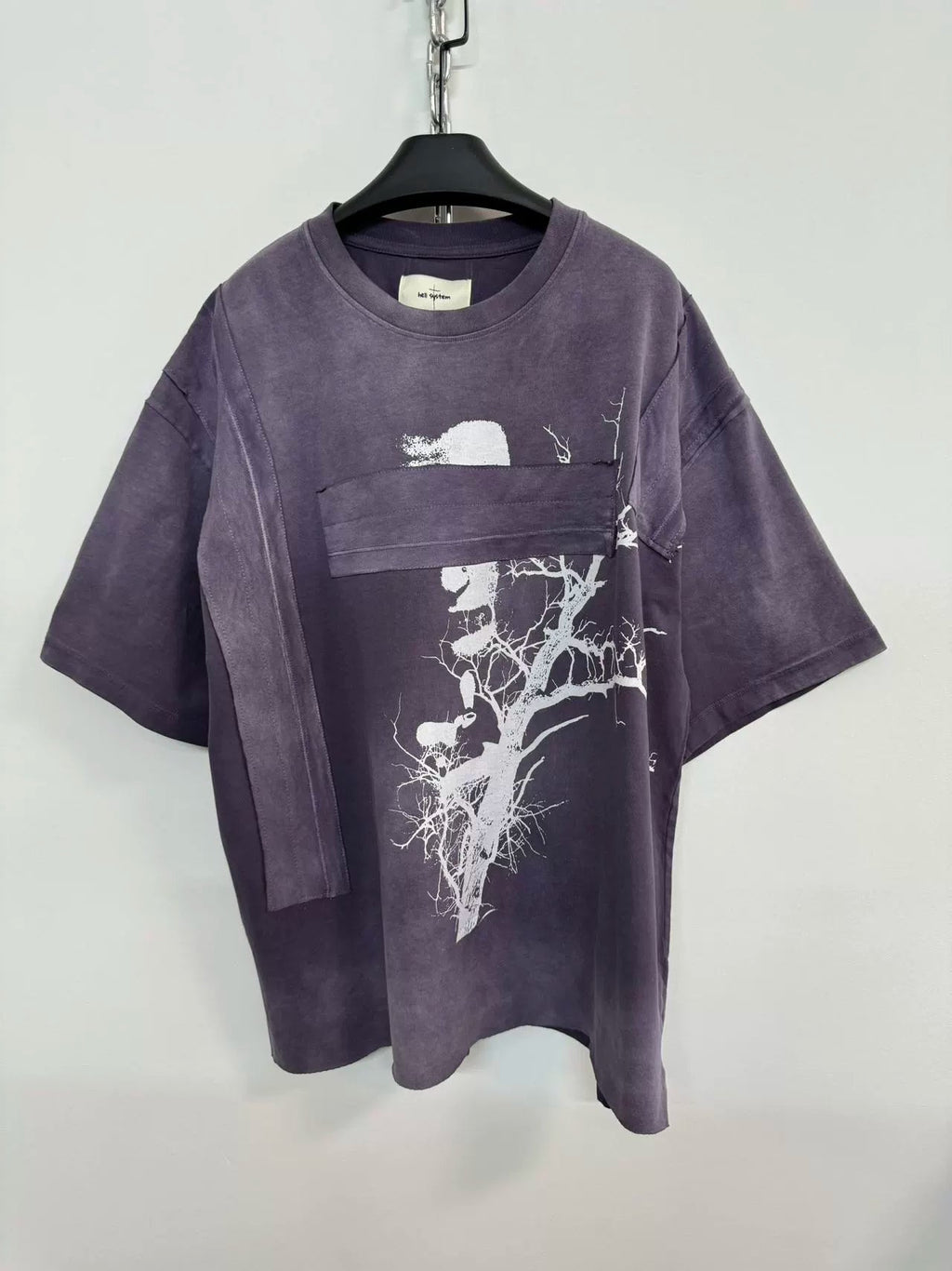 Heavy Stitching Spray Tee  OR0327