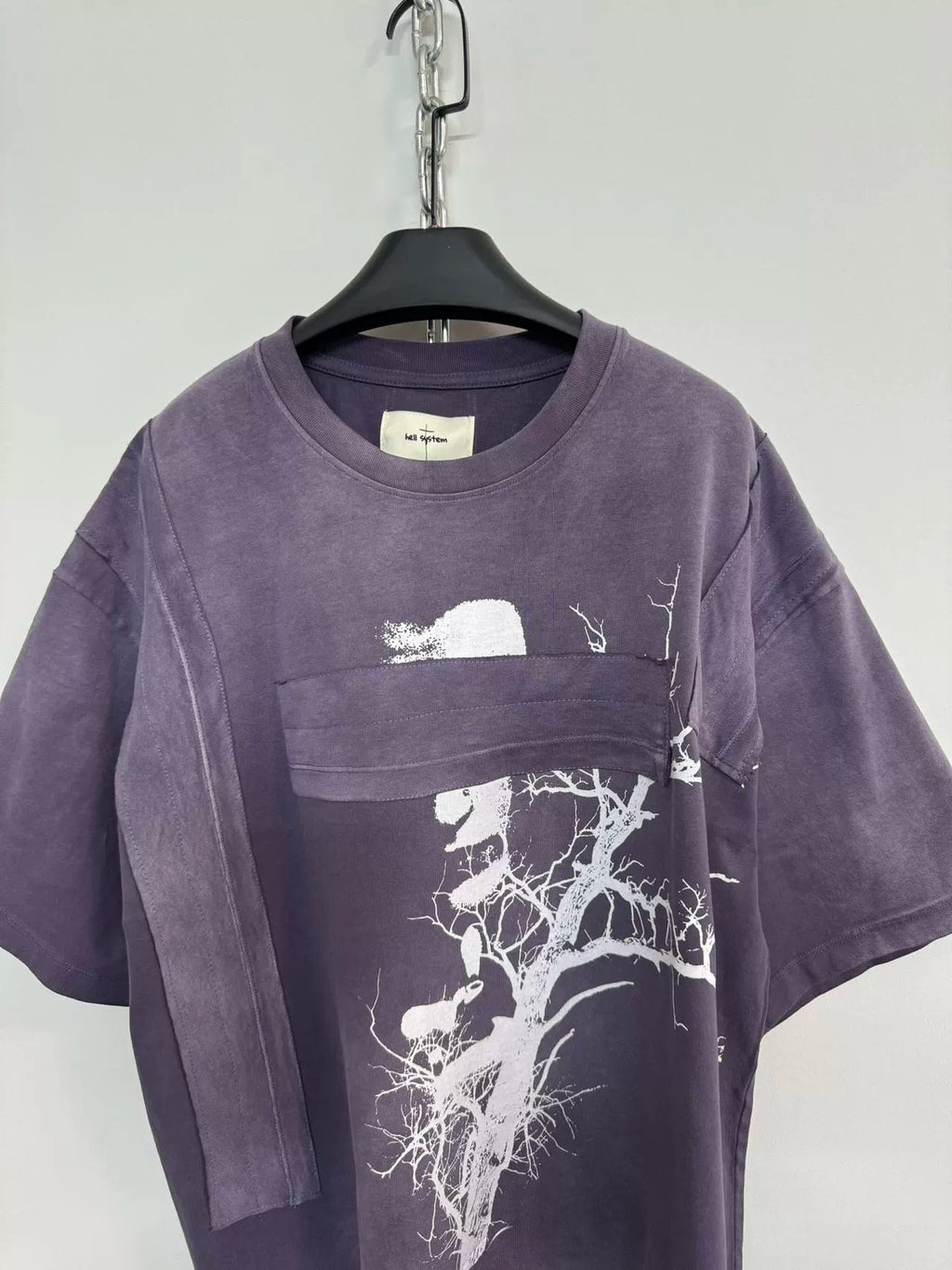 Heavy Stitching Spray Tee  OR0327