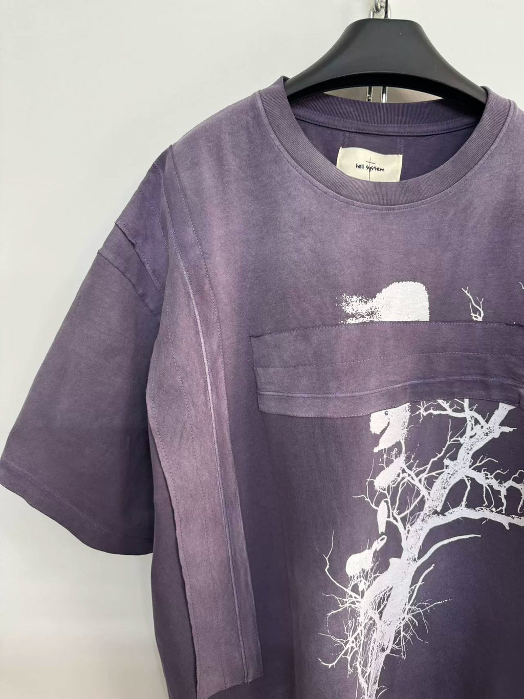 Heavy Stitching Spray Tee  OR0327