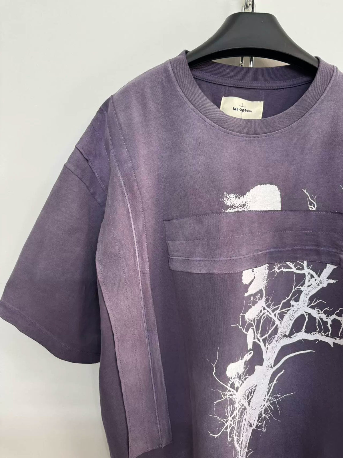 Heavy Stitching Spray Tee  OR0327