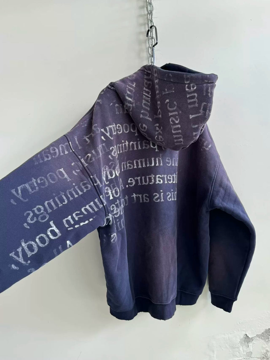Domestic Niche Design Zip Hoodie  OR0334