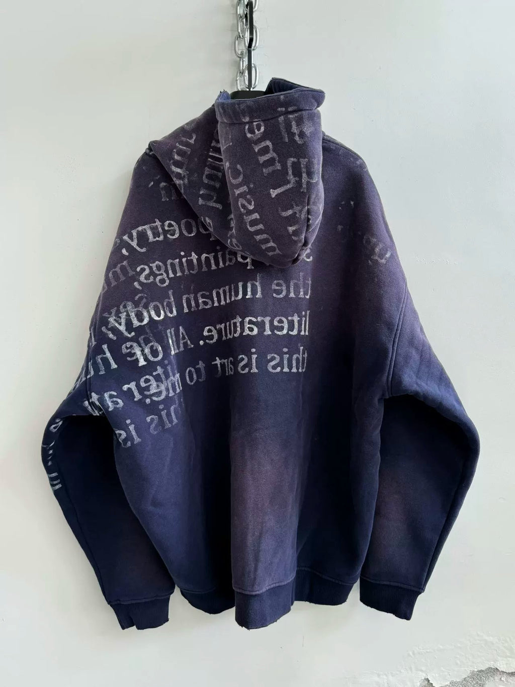 Domestic Niche Design Zip Hoodie  OR0334