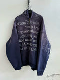 Domestic Niche Design Zip Hoodie  OR0334