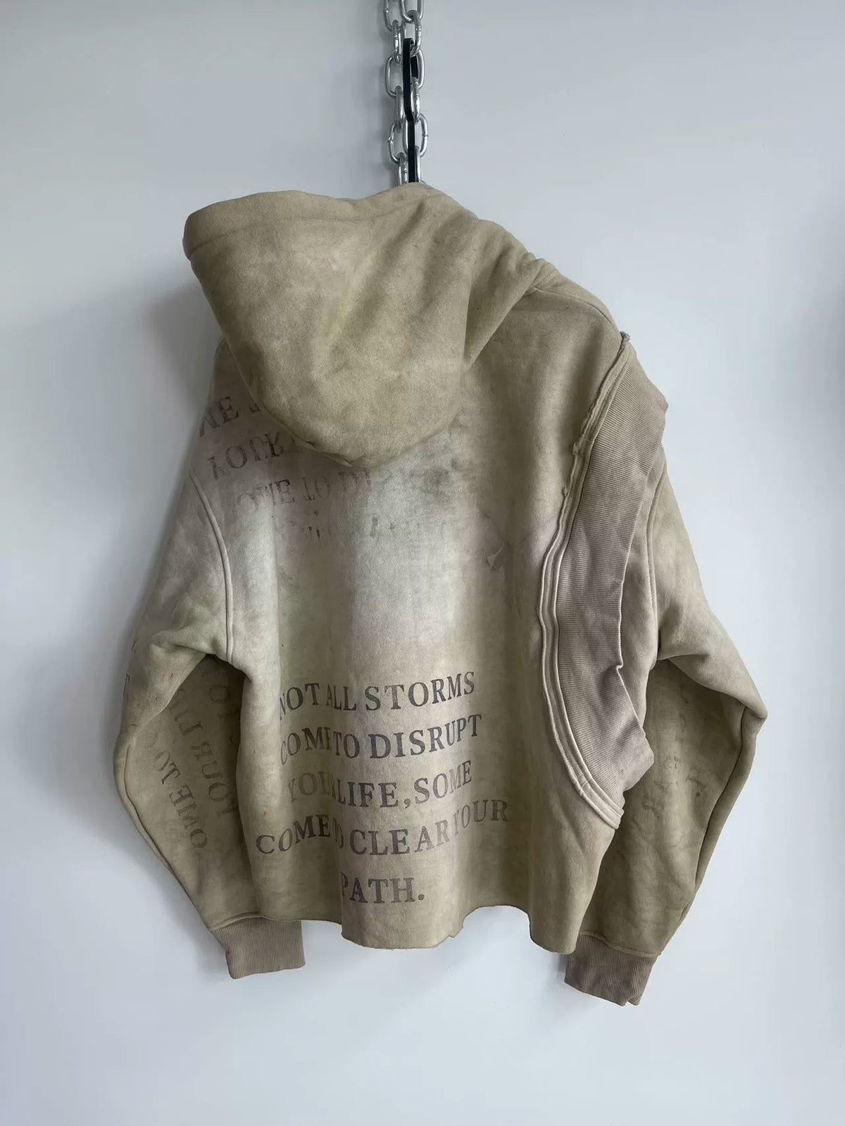 Dirty Dye Washed Hoodie  OR0338
