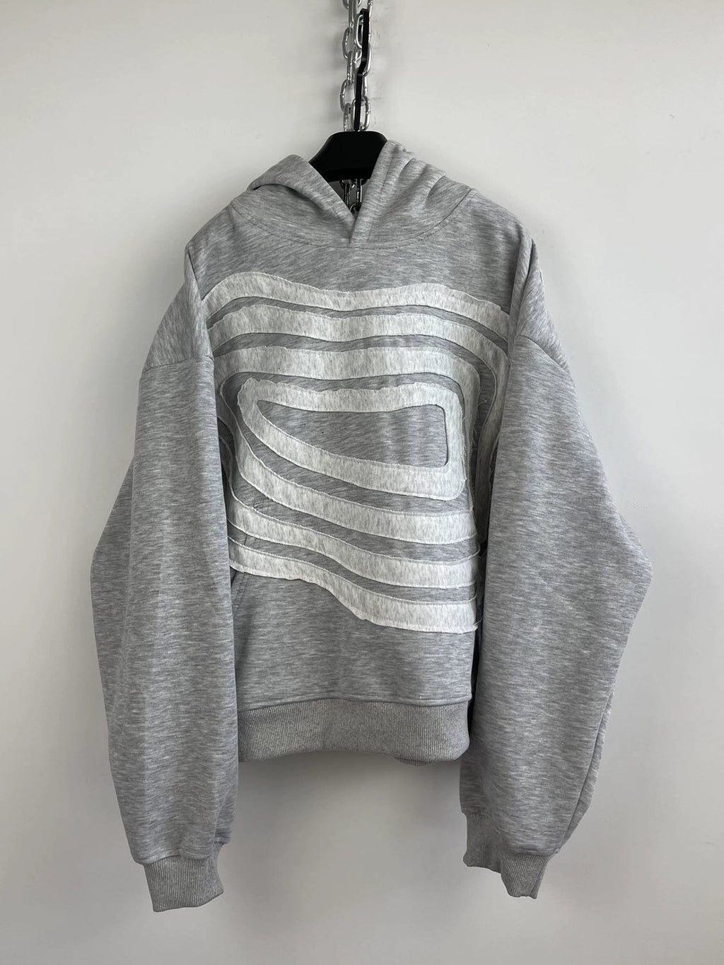 Patchwork Oversized Hoodie  OR0341