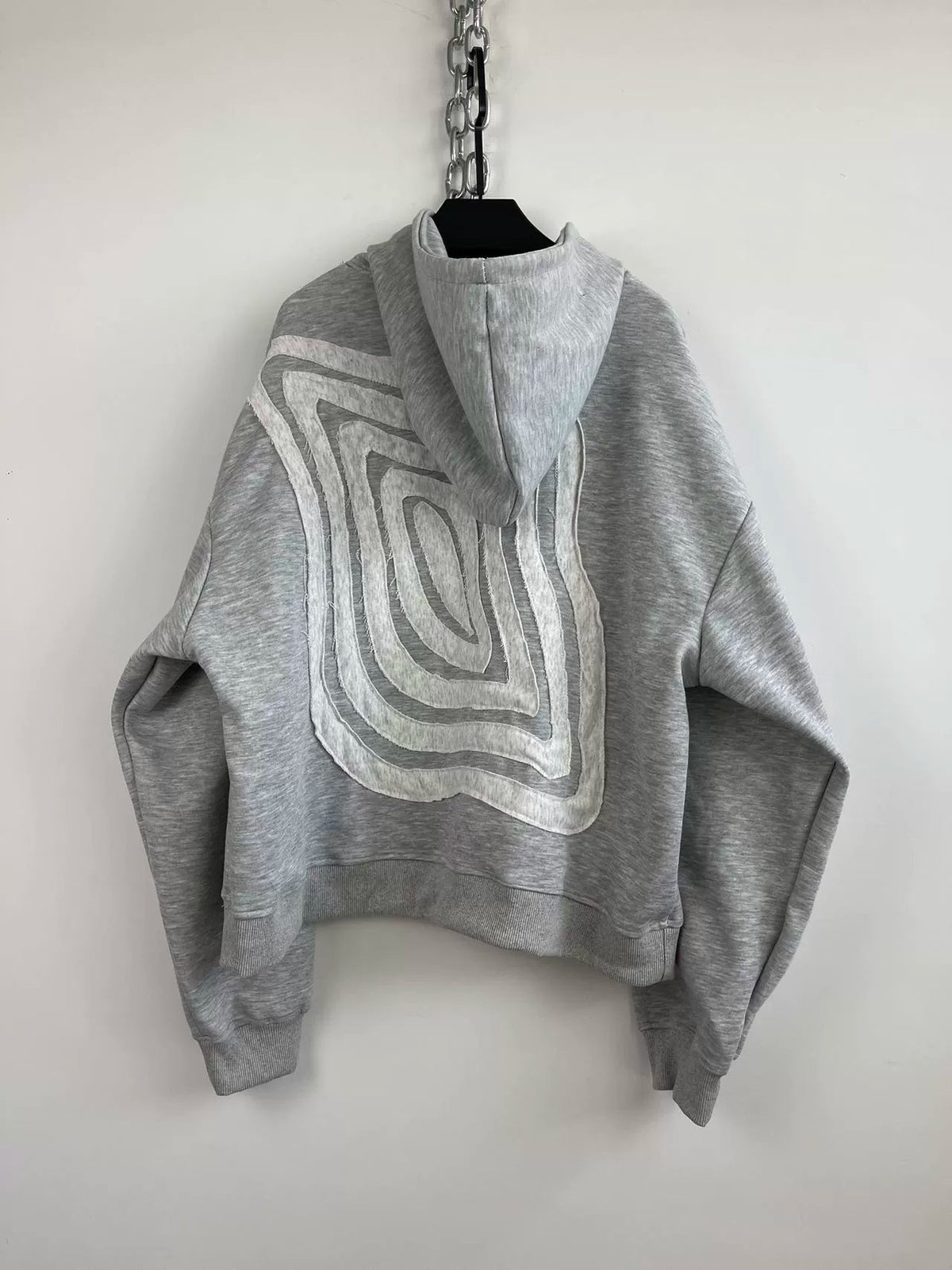 Patchwork Oversized Hoodie  OR0341