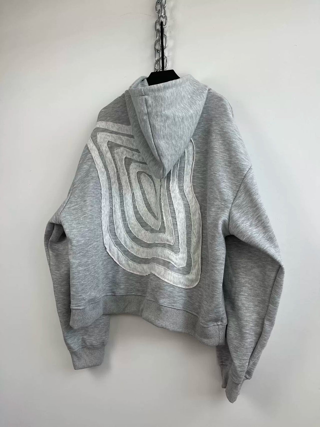 Patchwork Oversized Hoodie  OR0341