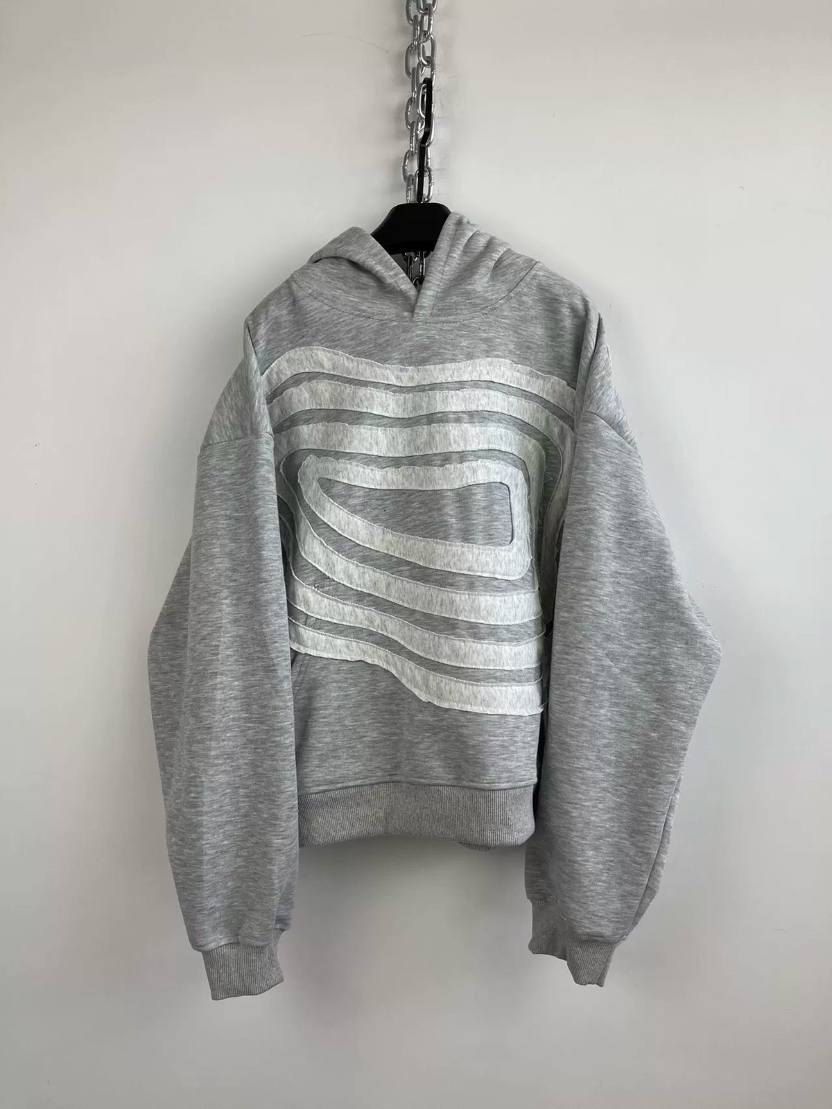 Patchwork Oversized Hoodie  OR0341