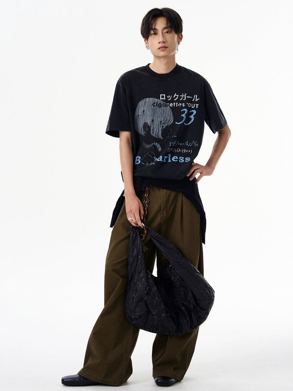 Rock Girl Loose Tee  OR0350