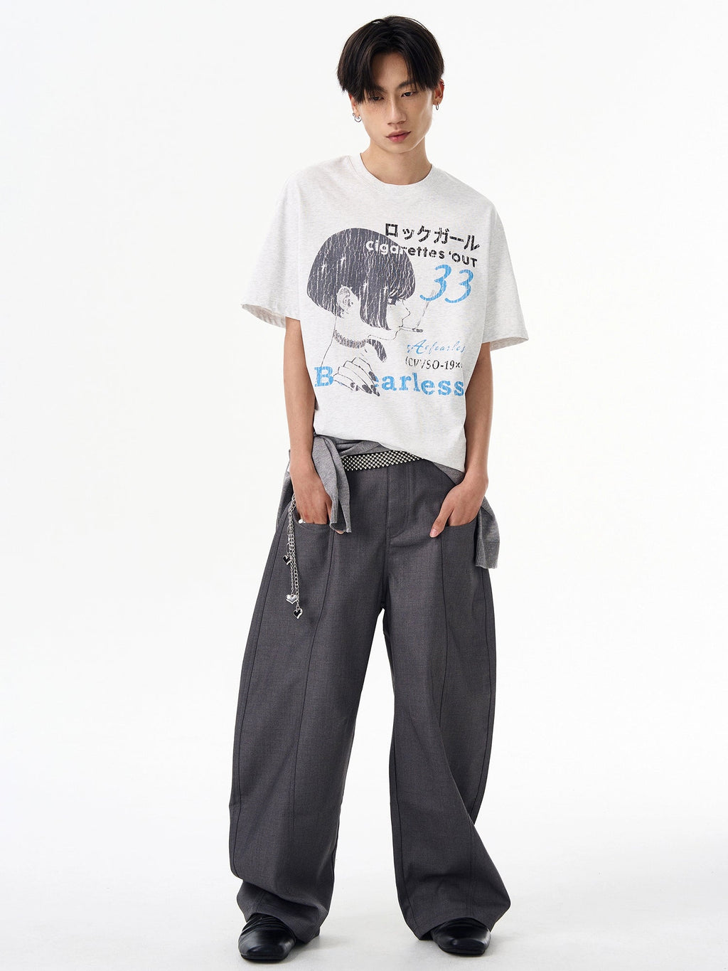 Rock Girl Loose Tee  OR0350