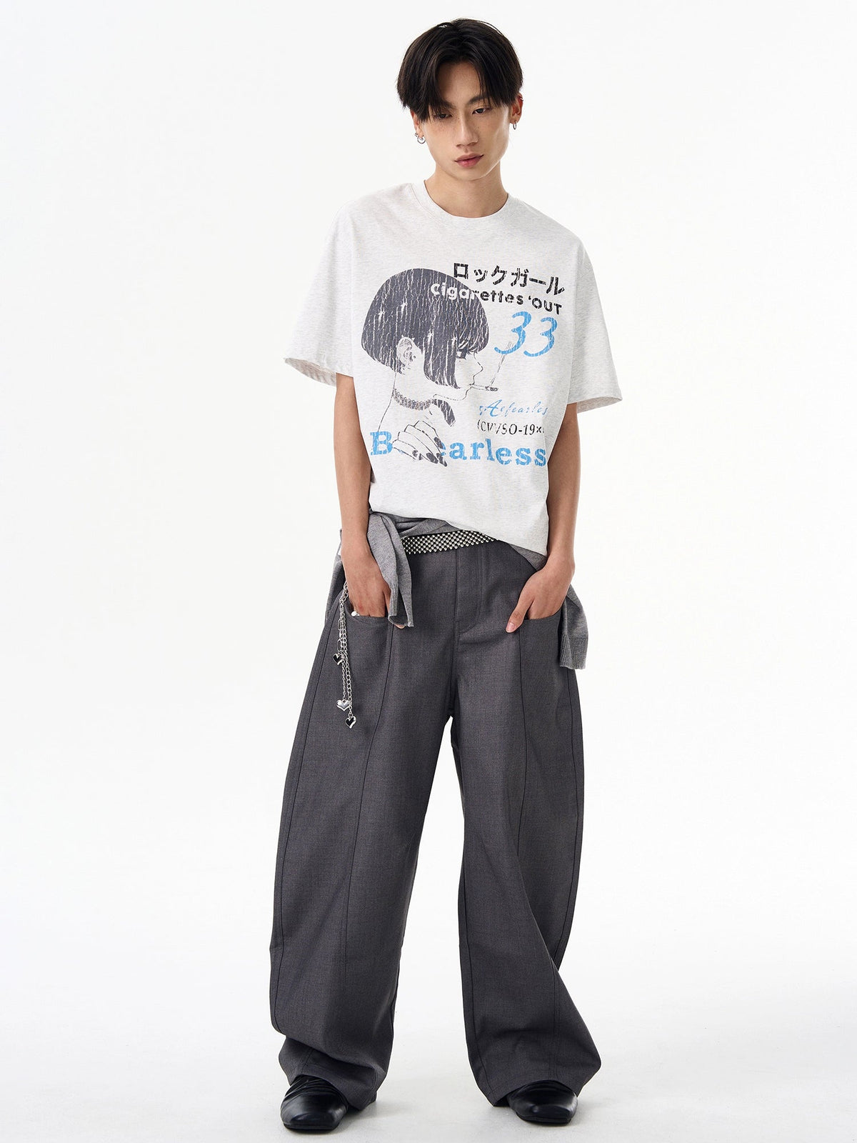 Rock Girl Loose Tee  OR0350
