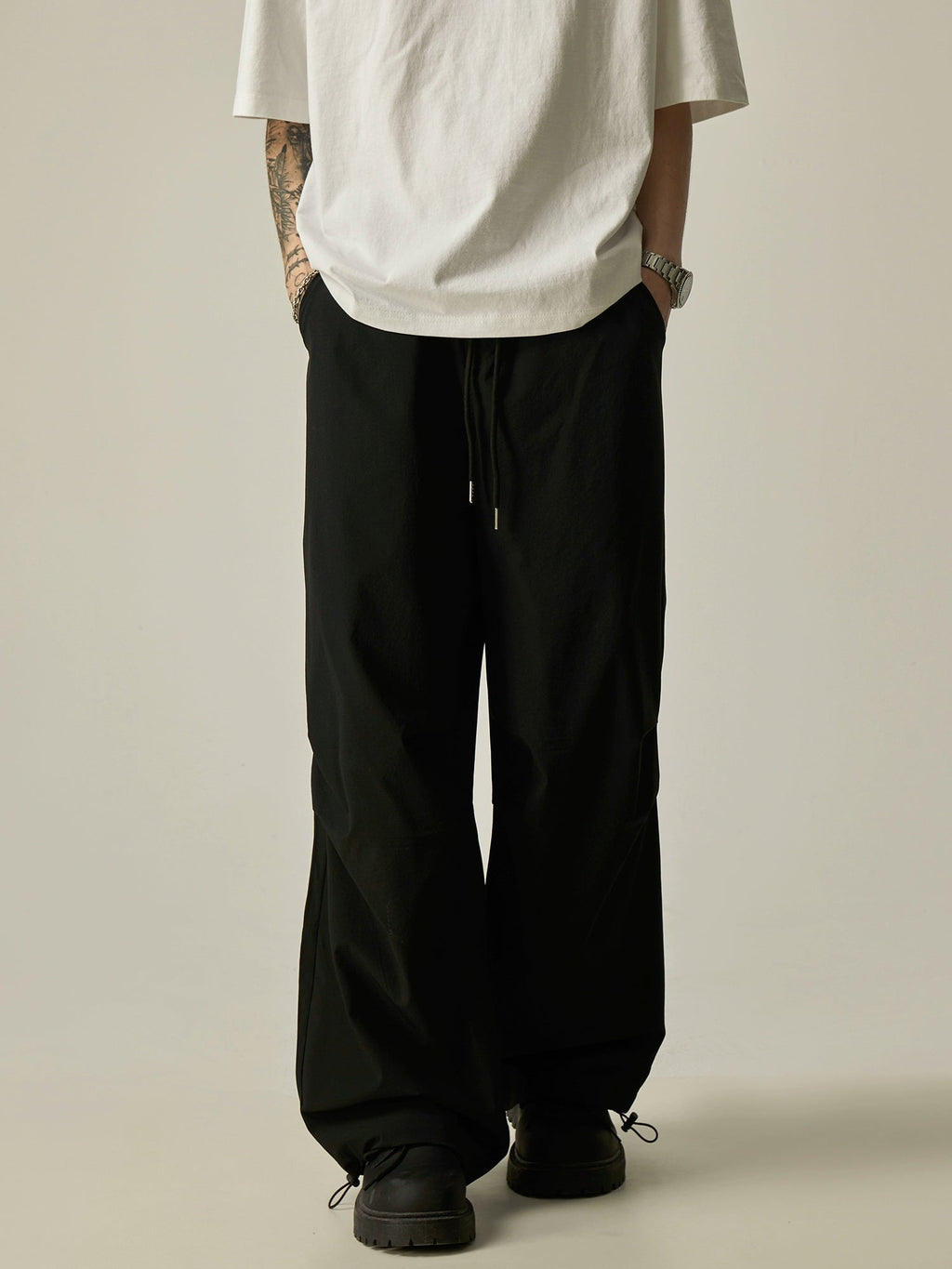 Drape Paratrooper String Pants  OR0363