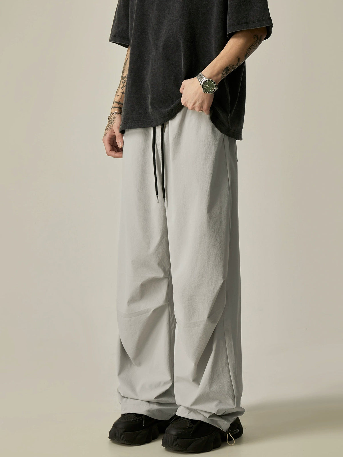 Drape Paratrooper String Pants  OR0363