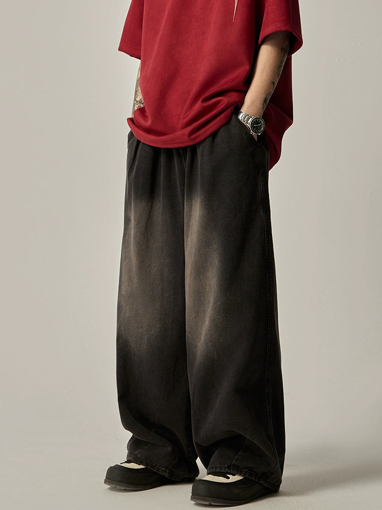 Heavy Faded Loose Pants  OR0364