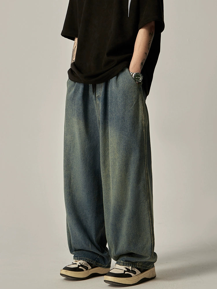 Heavy Faded Loose Pants  OR0364