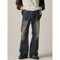 Street Flared Washed Jeans  OR0365