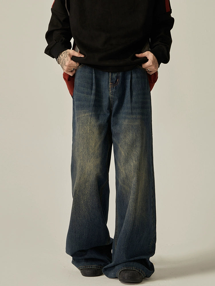 Oversize Straight Loose Jeans  OR0370