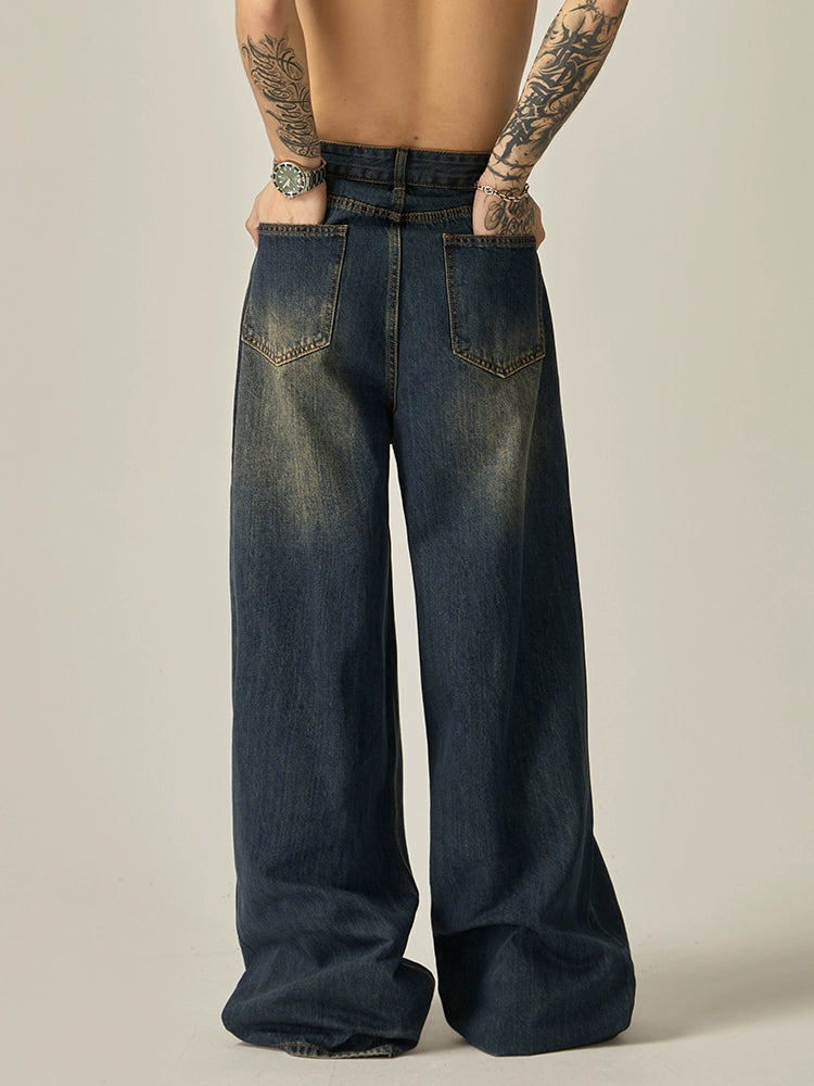 Oversize Straight Loose Jeans  OR0370