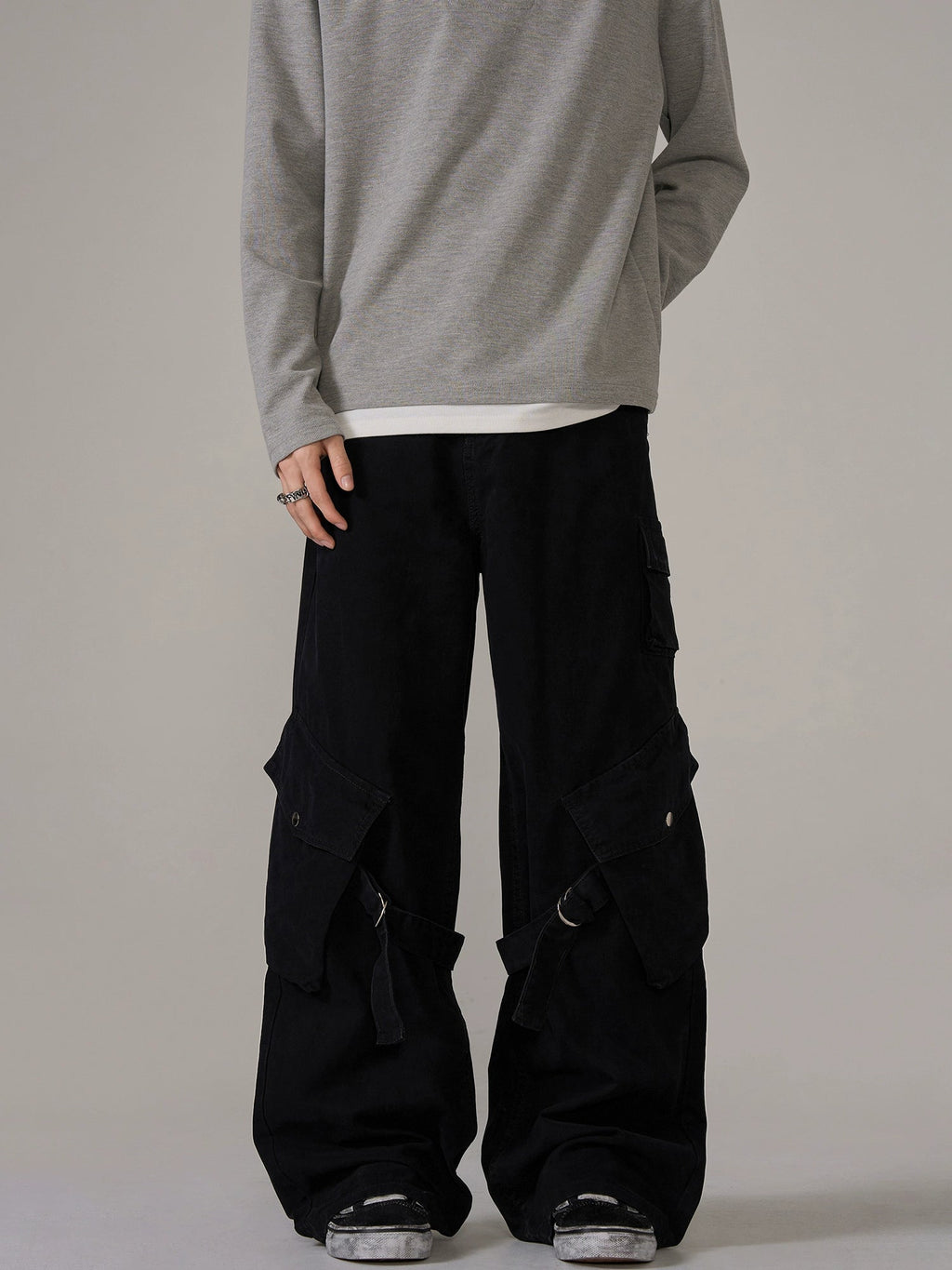 Niche Retro Belt Work Pants  OR0371