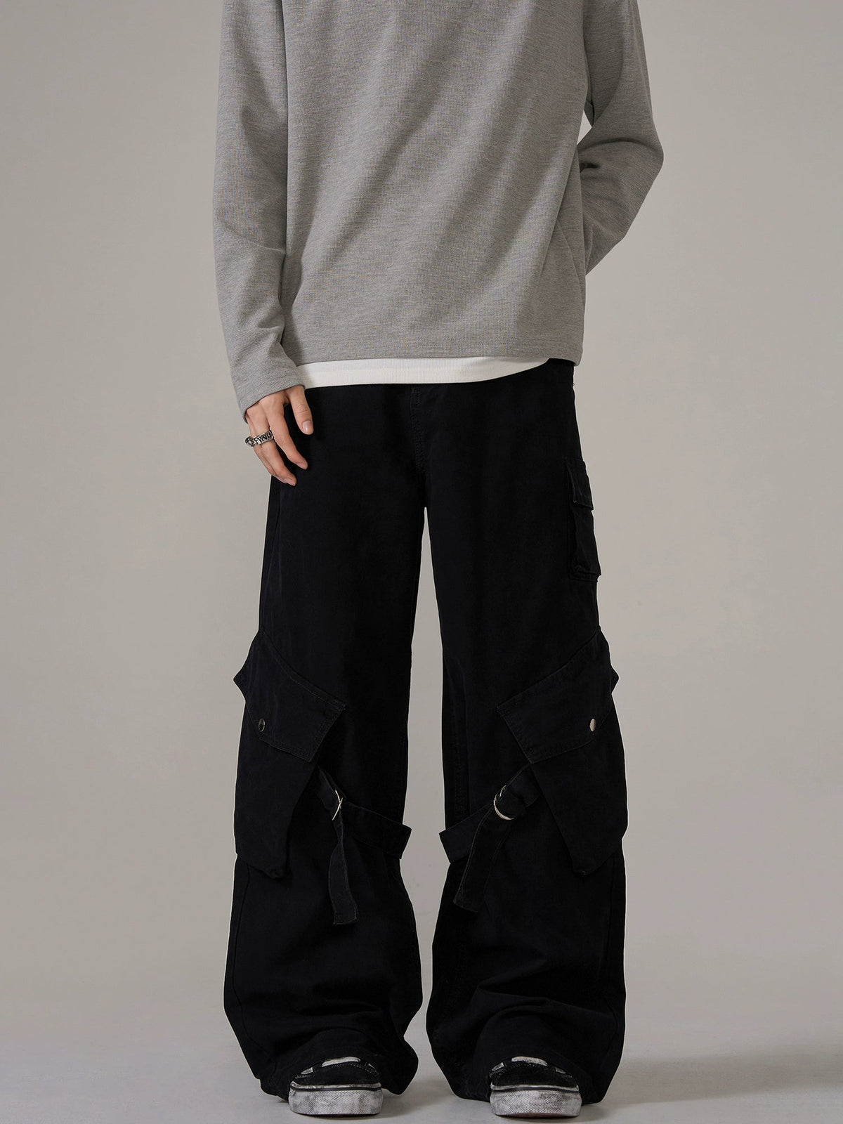 Niche Retro Belt Work Pants  OR0371