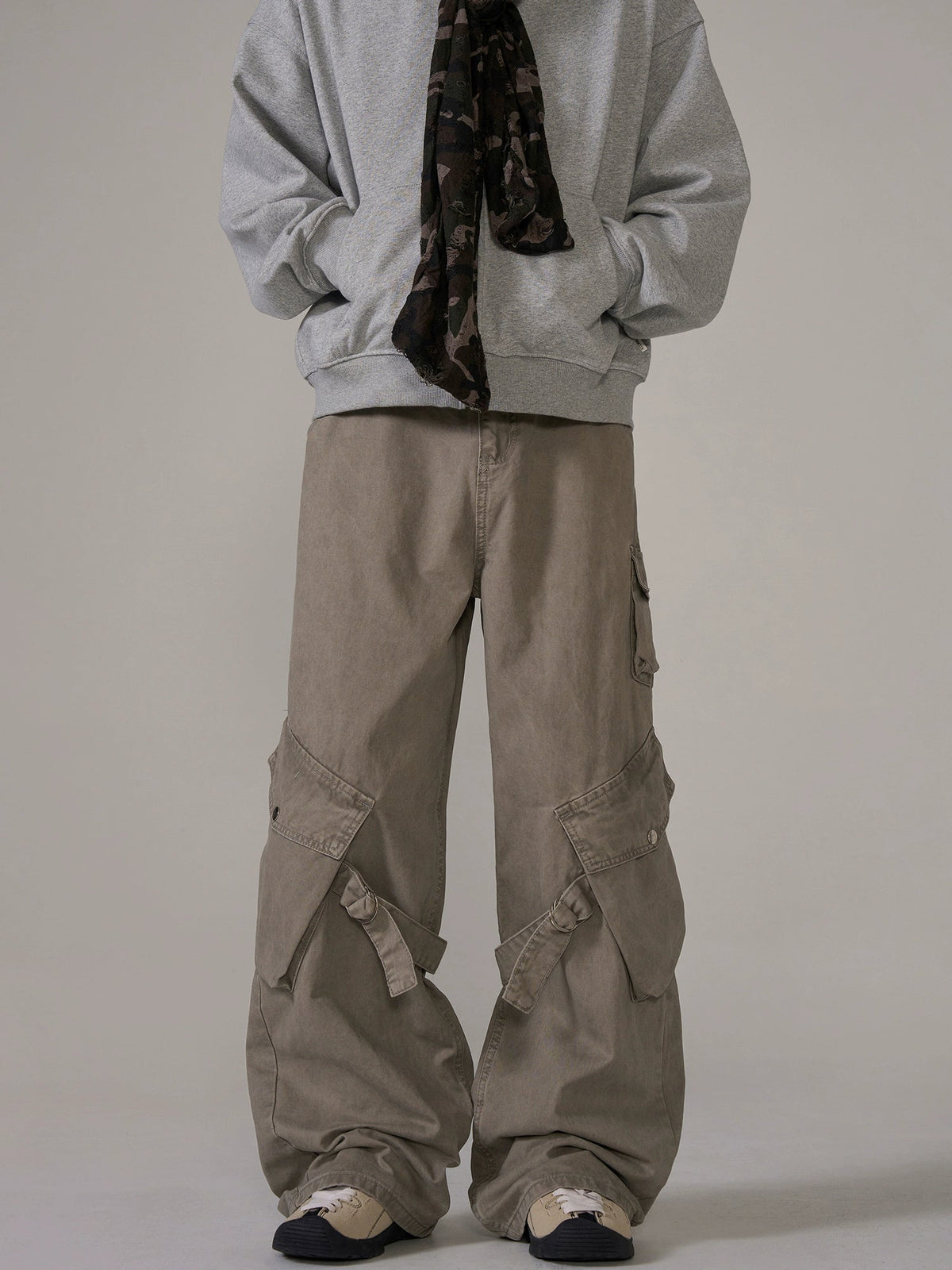 Niche Retro Belt Work Pants  OR0371