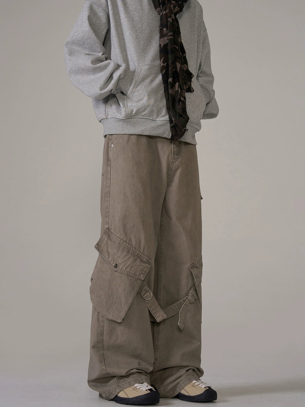 Niche Retro Belt Work Pants  OR0371