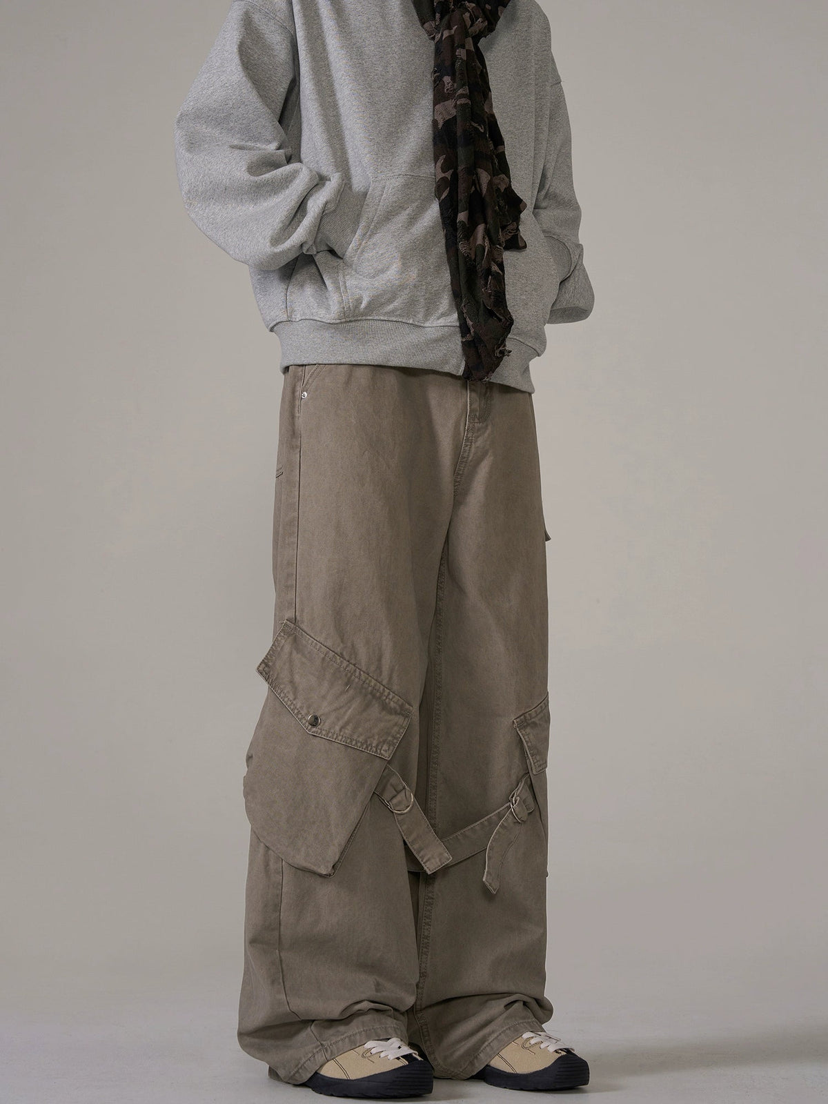 Niche Retro Belt Work Pants  OR0371