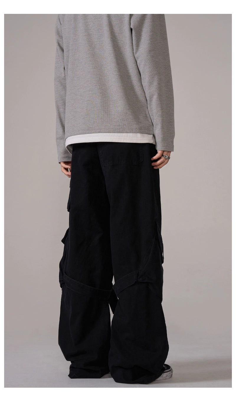 Niche Retro Belt Work Pants  OR0371