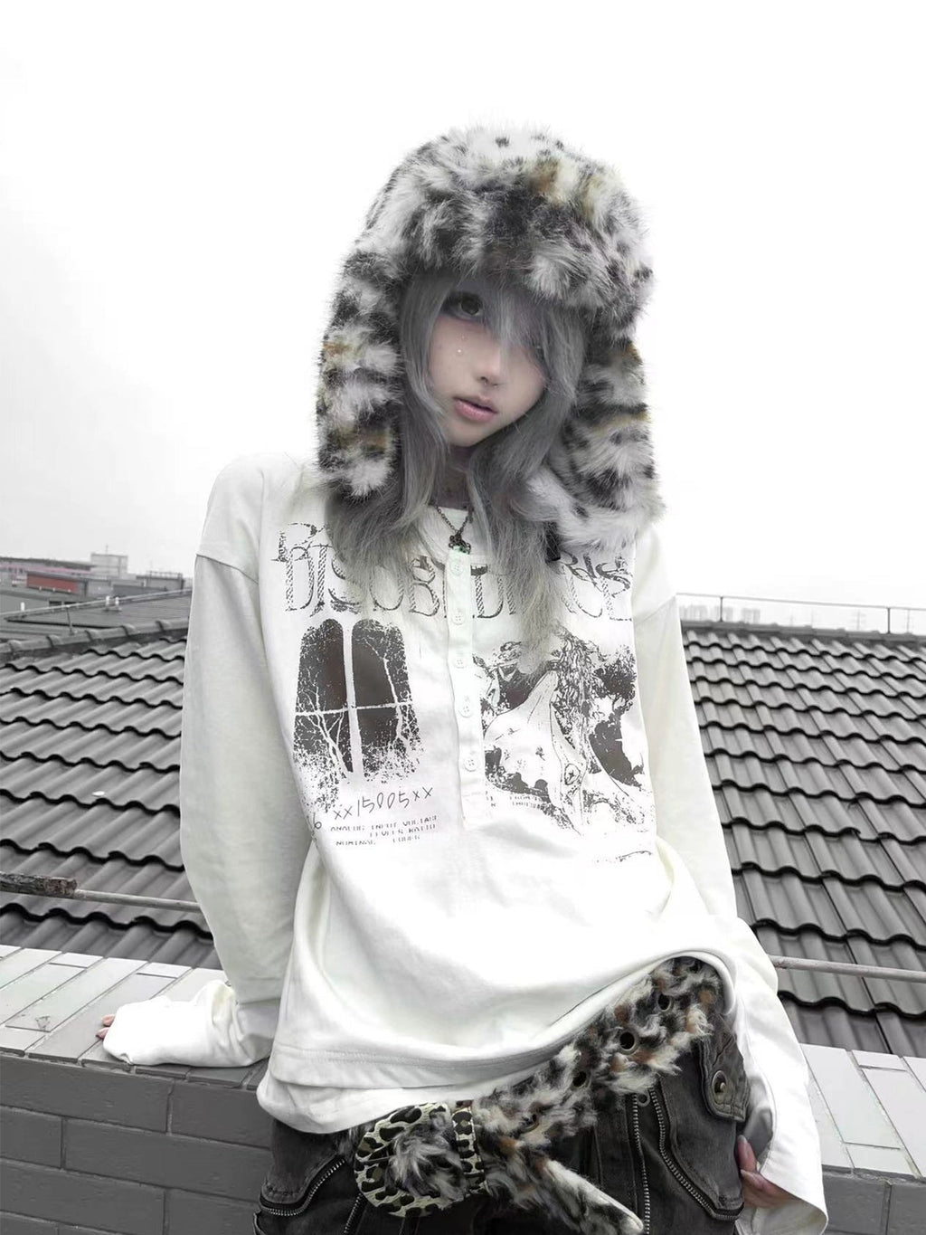 Princess Graphic Long Tee  OR0388