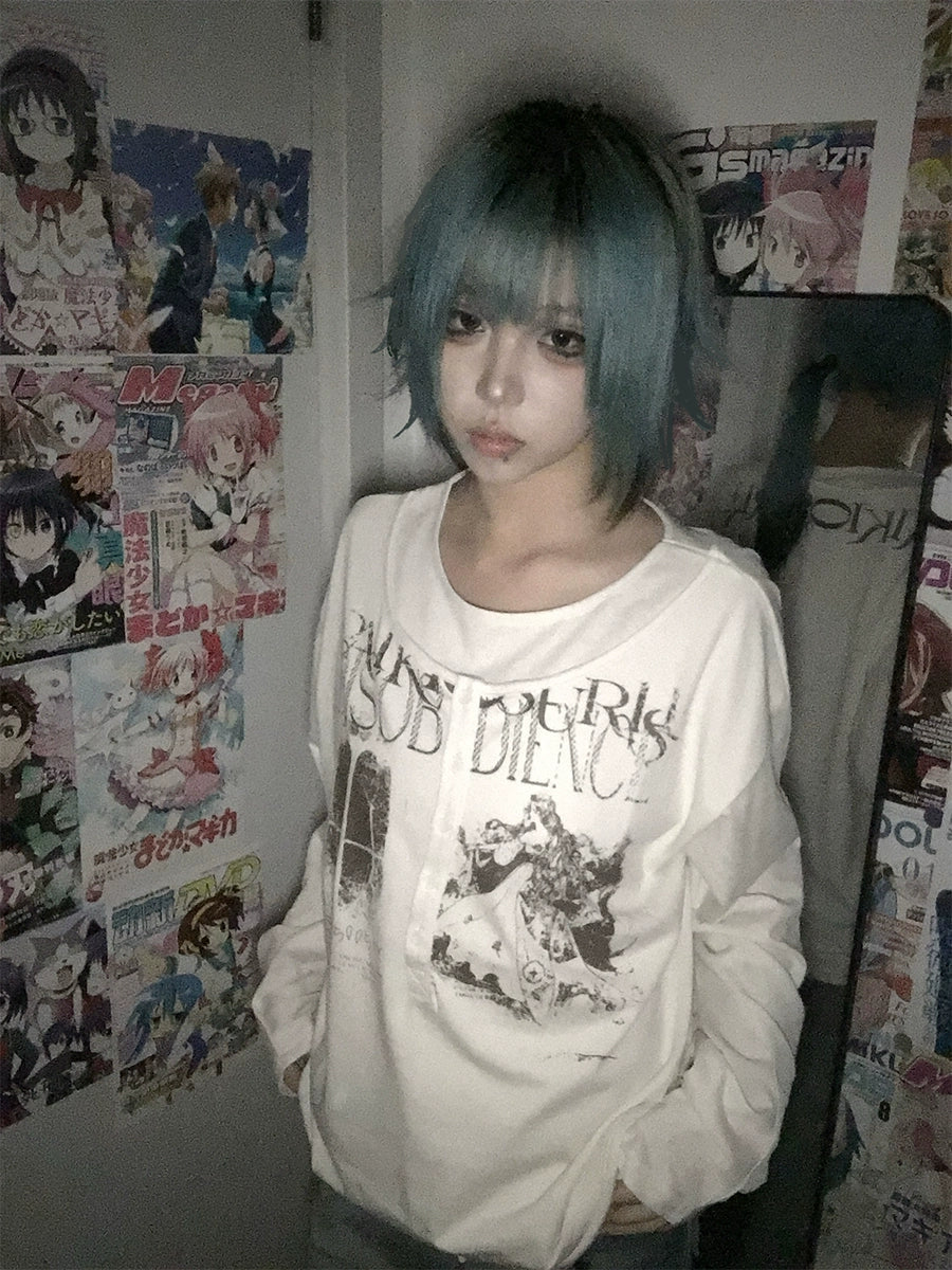 Princess Graphic Long Tee  OR0388