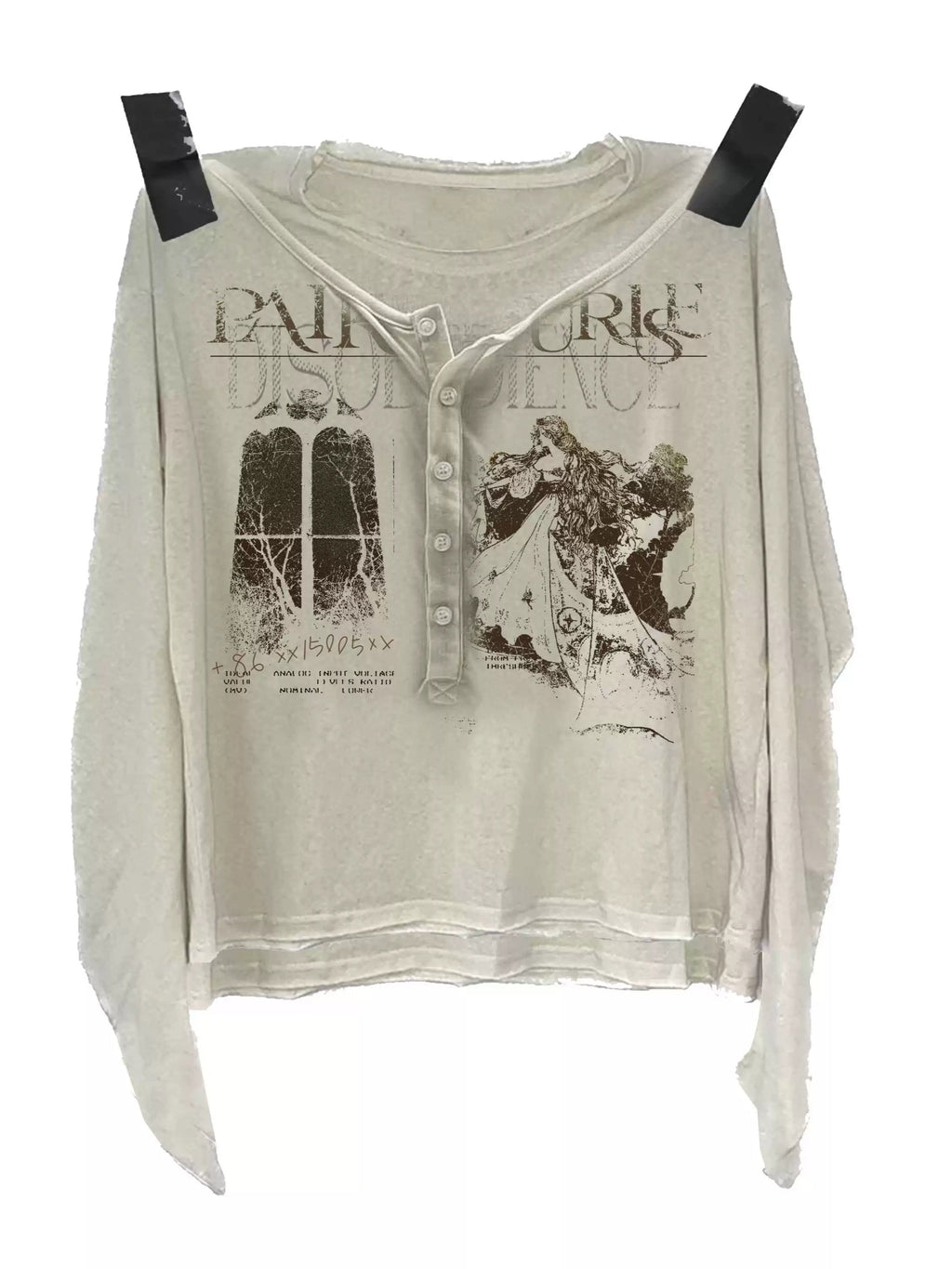 Princess Graphic Long Tee  OR0388