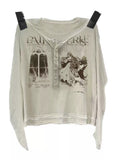 Princess Graphic Long Tee  OR0388