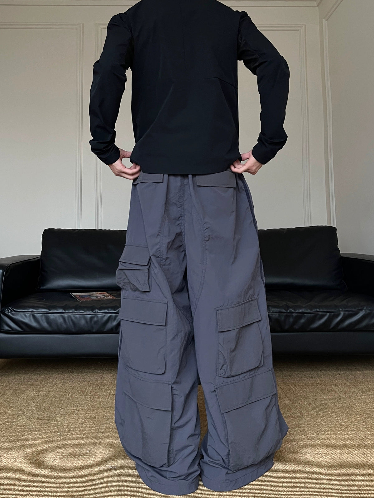 Multi-pocket Side Line Pants  OR0396