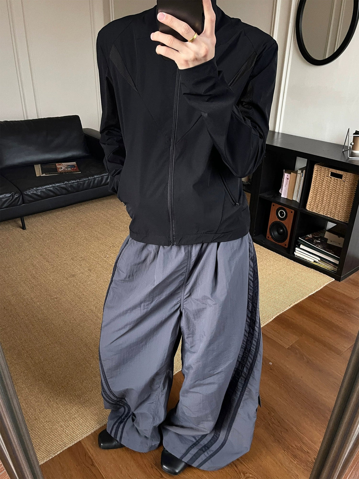 Multi-pocket Side Line Pants  OR0396