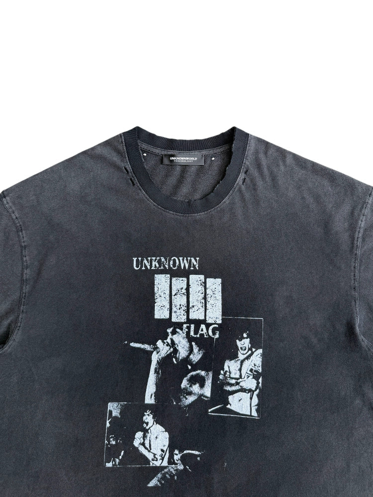 Unknown Flagg Short Sleeve Tee  OR0405