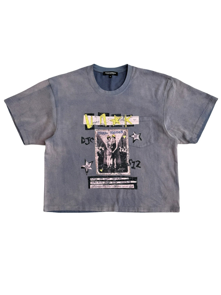 Sun-faded Short Sleeve Tee  OR0409