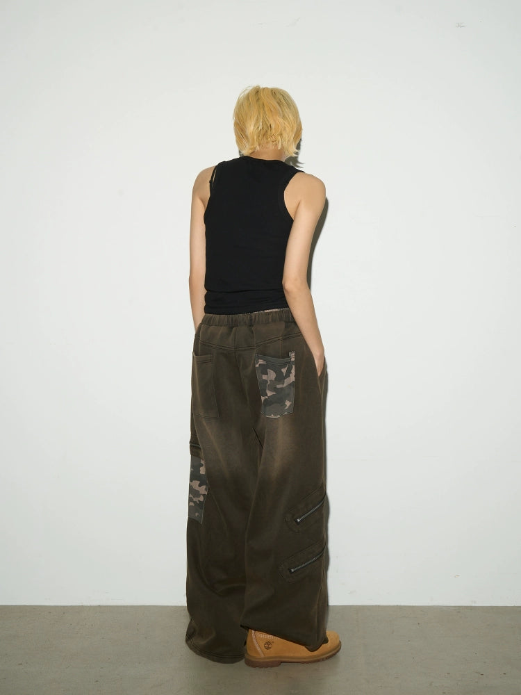 Camouflage Double Drawstring Pants  OR0412
