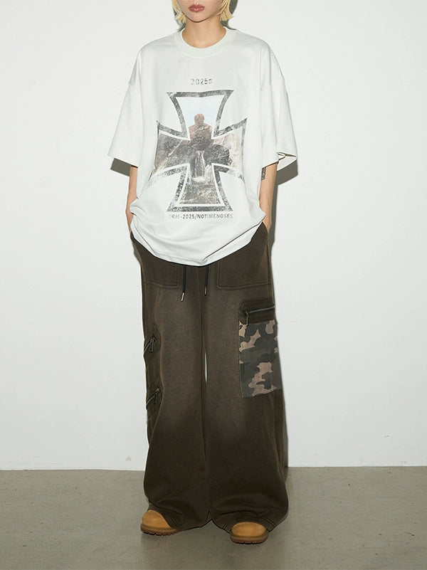 Camouflage Double Drawstring Pants  OR0412
