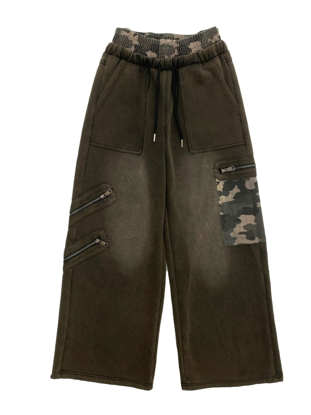 Camouflage Double Drawstring Pants  OR0412
