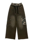 Camouflage Double Drawstring Pants  OR0412
