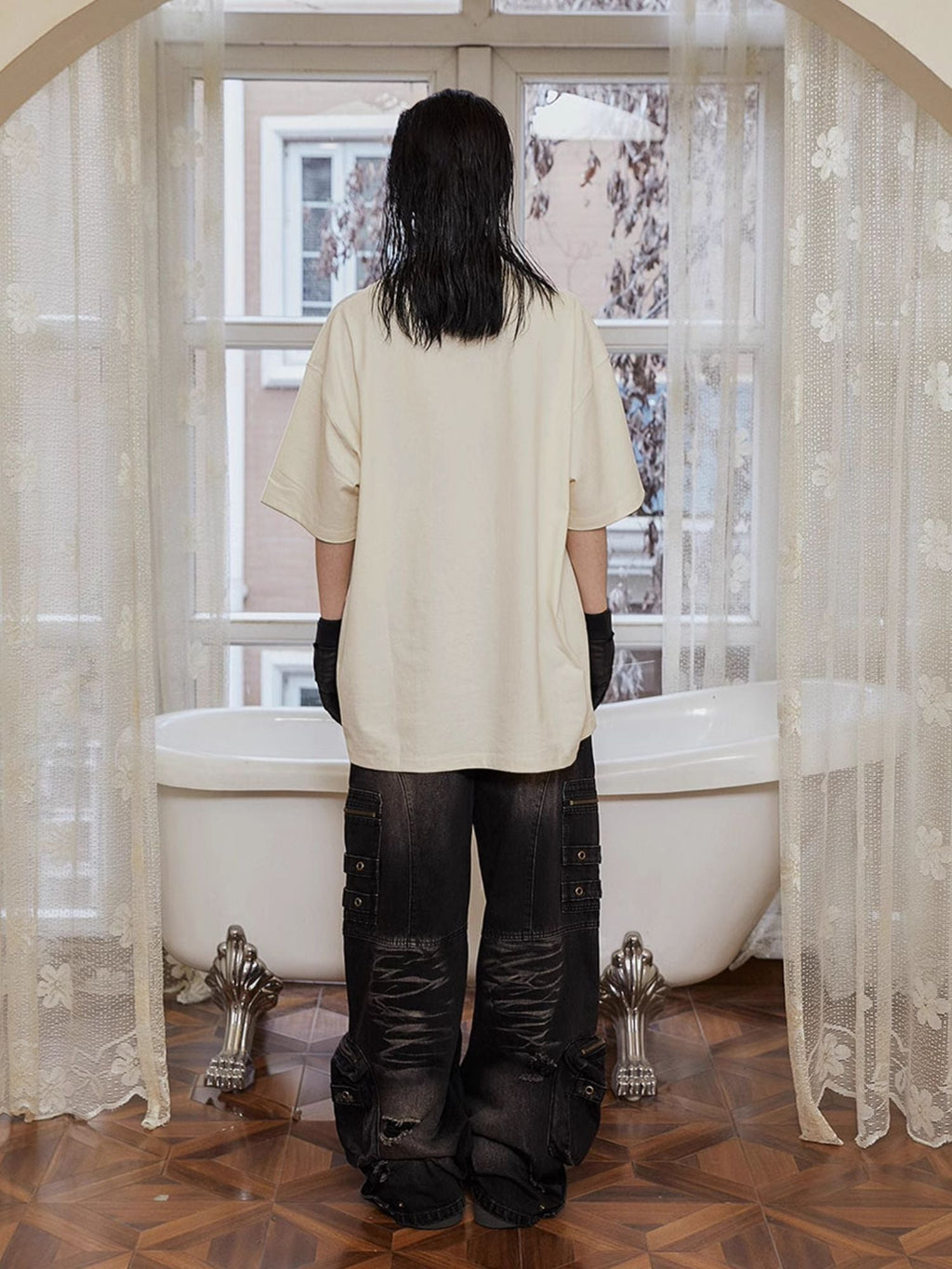 Classic Logo Heavy Loose T-shirt  OR0425