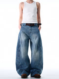 Bamboo MacheteWashed Denim Pants  OR0433
