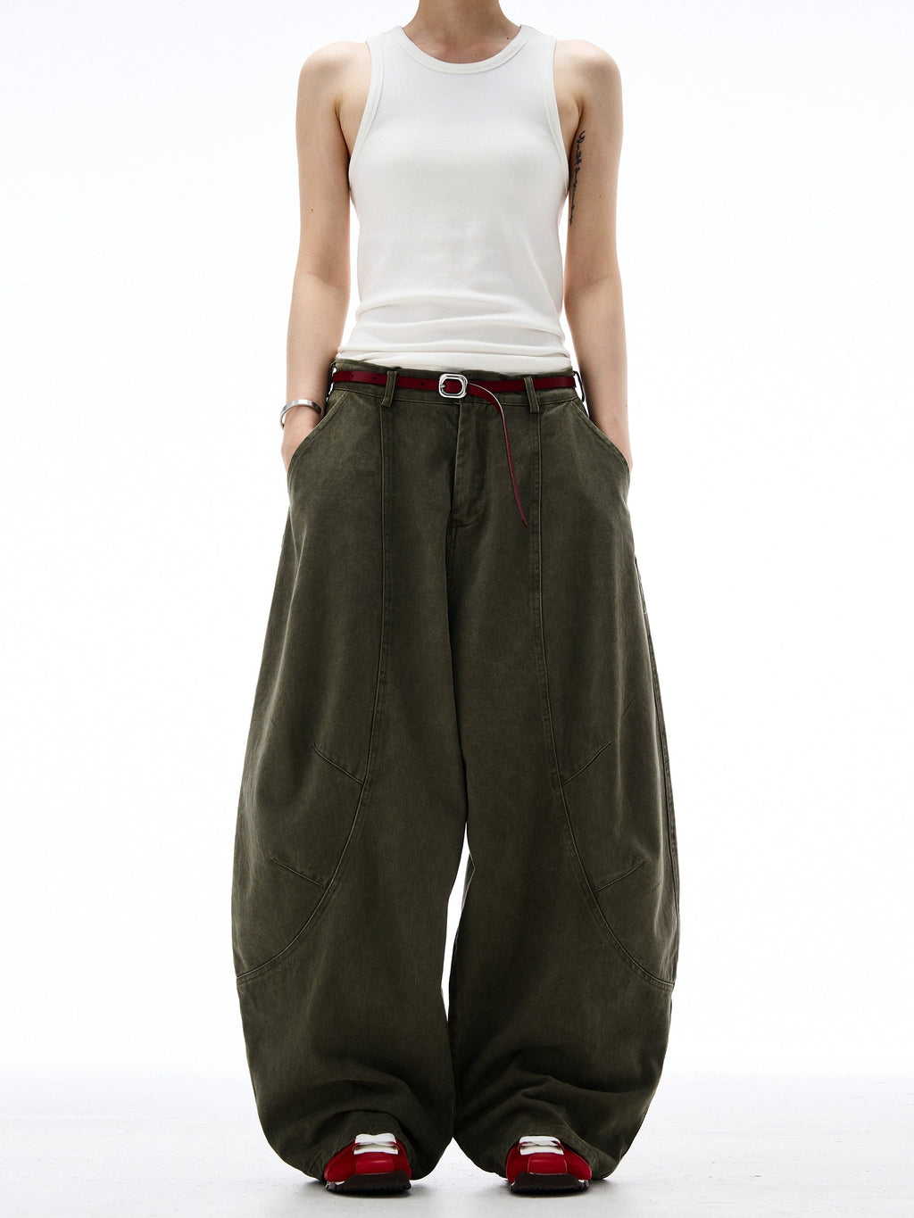 Machete Casual Loose Wide Pants  OR0437