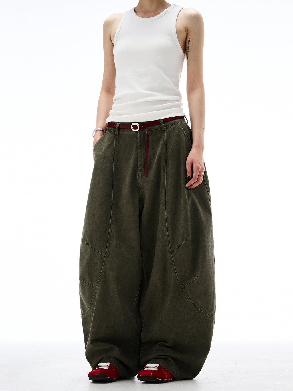 Machete Casual Loose Wide Pants  OR0437