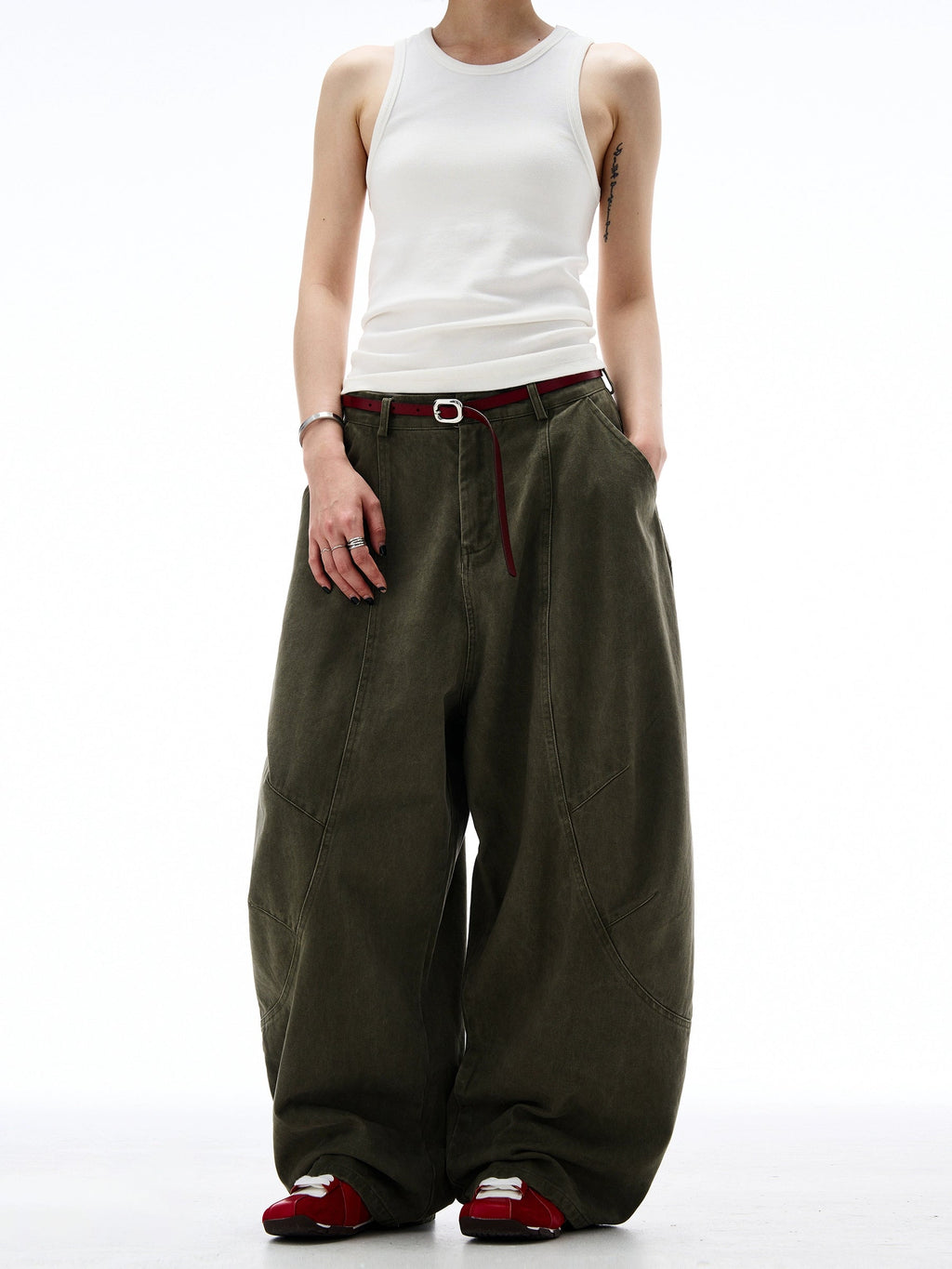 Machete Casual Loose Wide Pants  OR0437