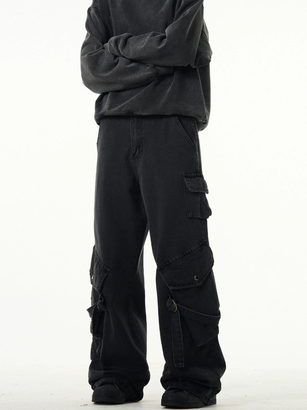 Niche Premium Work Pockets Jeans  OR0441