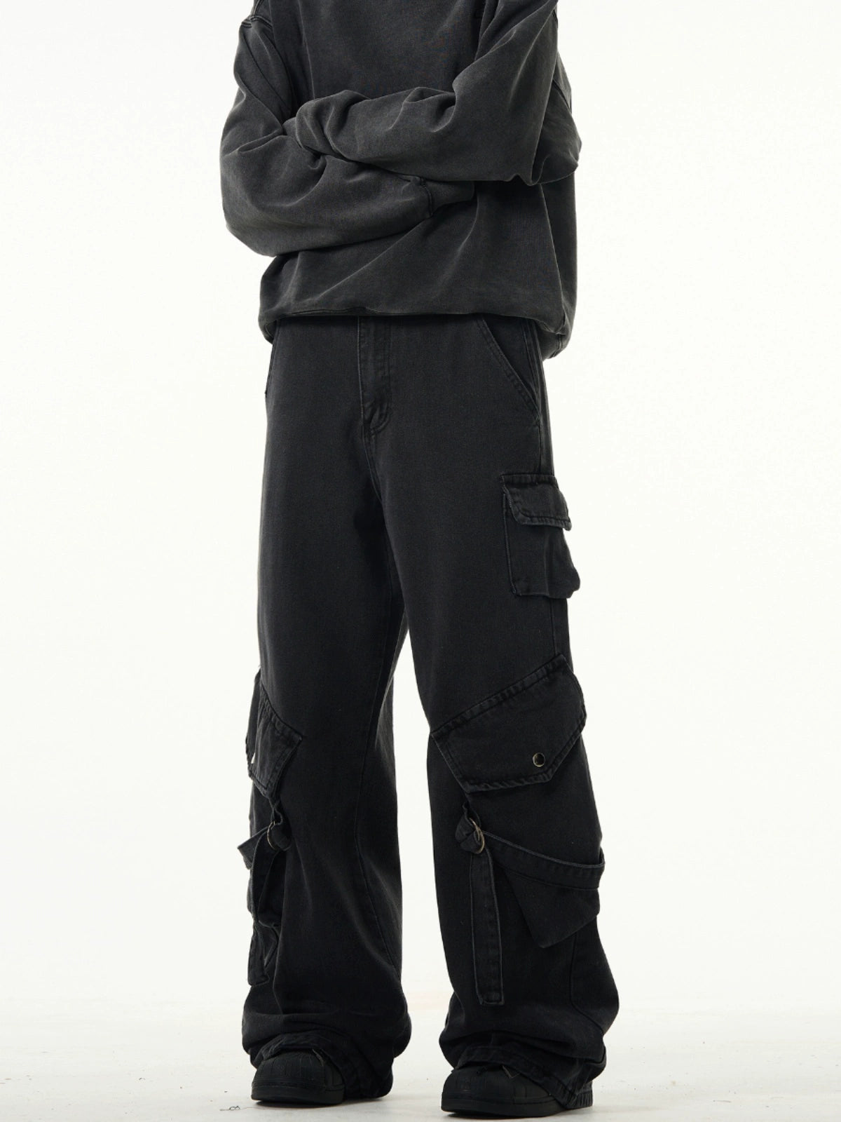 Niche Premium Work Pockets Jeans  OR0441
